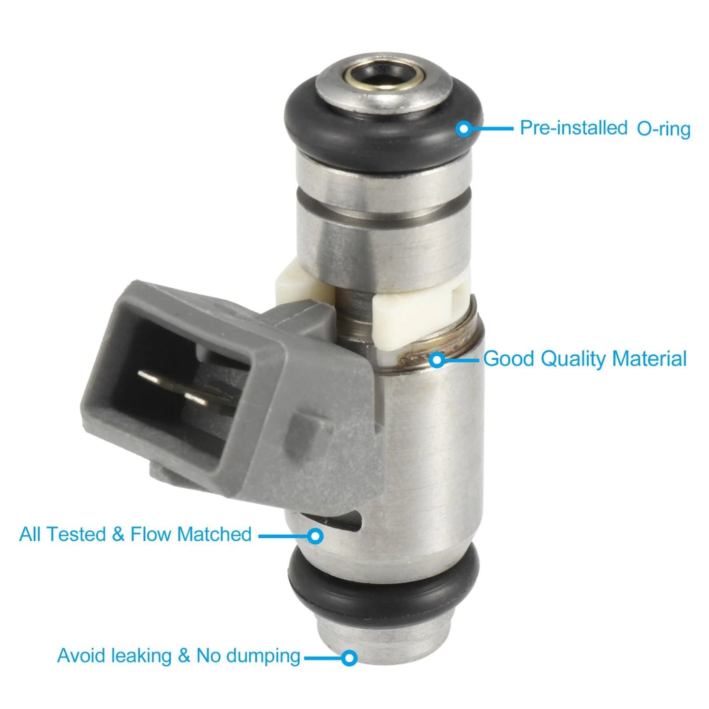 2 x Fuel Injector Replace for Harley Davidson Dyna FLH FLT (2001–2010)