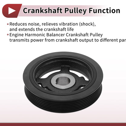 Harmonic Balancer Crankshaft Pulley for Toyota RAV4 (2001-2023)