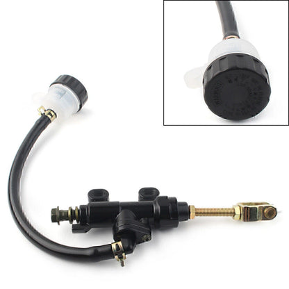 Rear Brake Master Cylinder for Moto Dirt Bike ATV Black