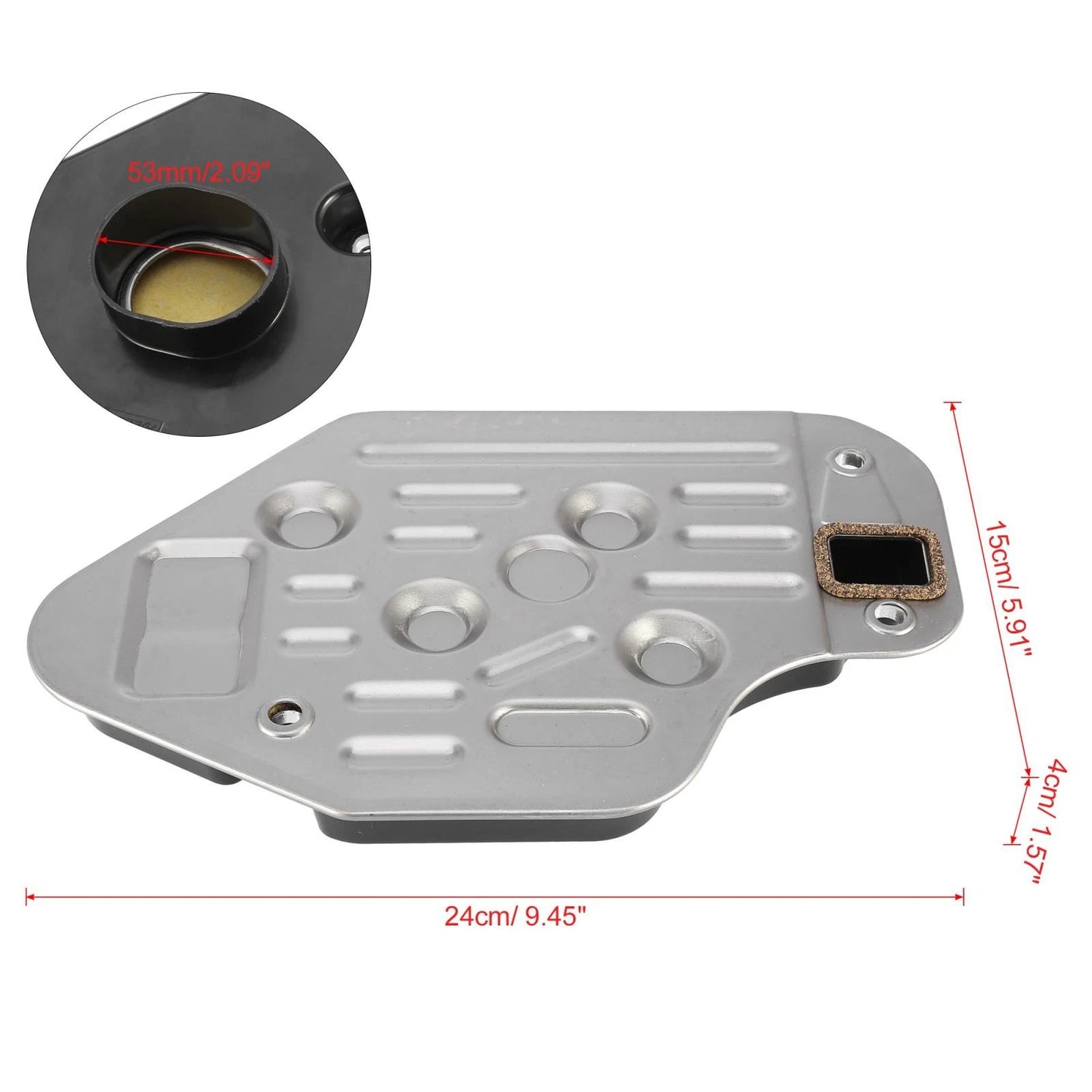 Automatic Transmission Filter & Oil Pan Gasket for BMW E34 E36 (1992-1999)