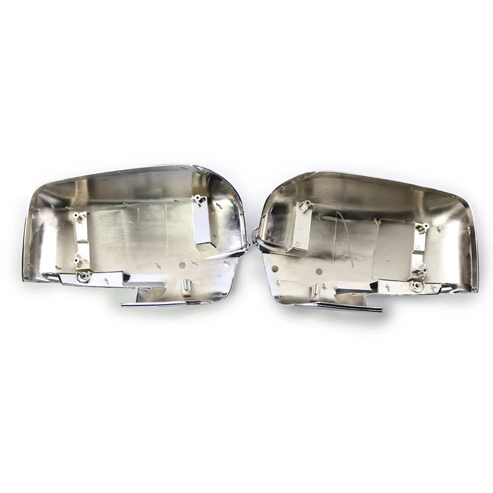 Chrome Mirror Covers with Turn Signal Cutout for Dodge Ram 1500 (2013-2018)