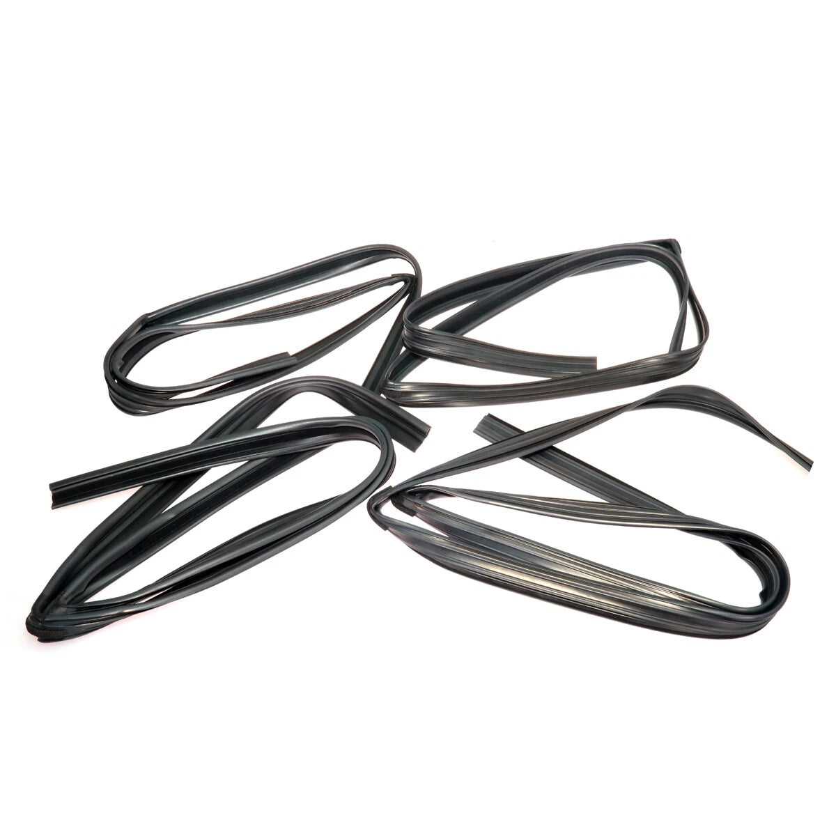 Front/Rear Door Glass Run Channel Set for Toyota Corolla E100 1991-1998