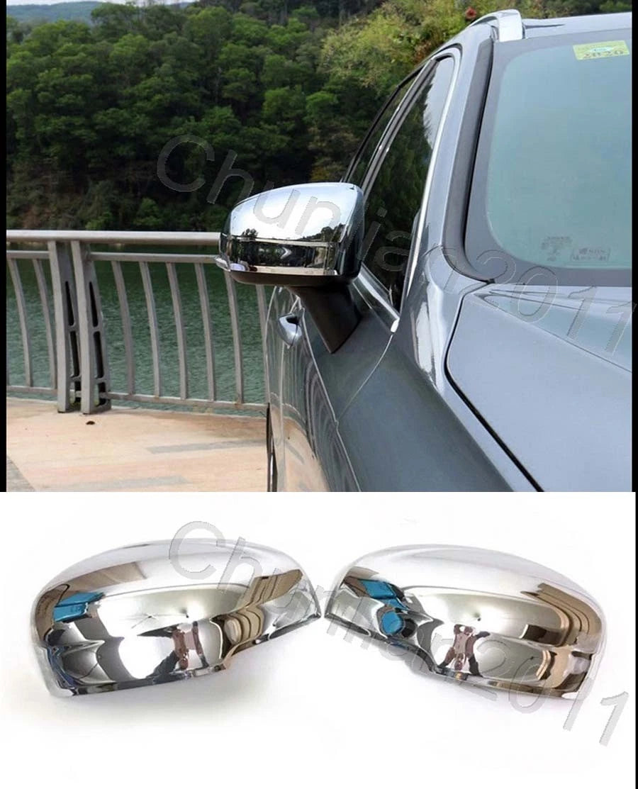 Chrome Side Mirror Cover Trim for Volvo XC60 2 x (2018-2021)
