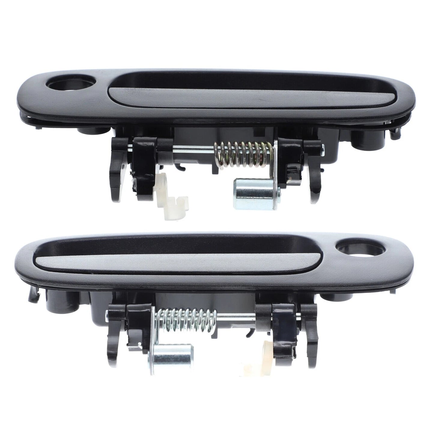Outer Door Handle Set of 4 for Toyota Corolla (1997-2002) Black Front Rear