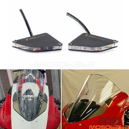 LED Turn Signal Block Offs for Ducati Panigale V2 V4 (2018-2021)