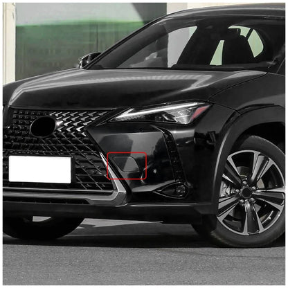 Black Front  Bumper Tow Hook Eye Cover Caps for Lexus UX300 UX200 UX250h