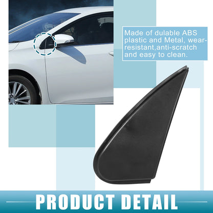 Left Car Mirror Corner Fender Triangle Cover for Toyota Corolla