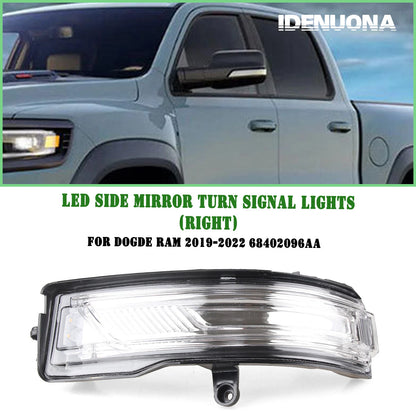 LED Side Mirror Turn Signal Light for Dodge Ram (2019-2024)