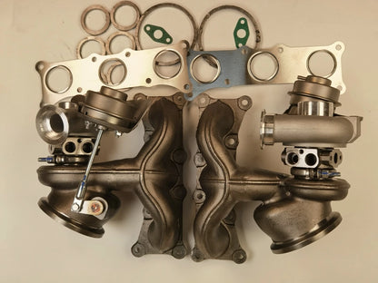 Twin Billet Turbochargers 2 x for BMW 335is 335i 335xi LHD N54 3.0L
