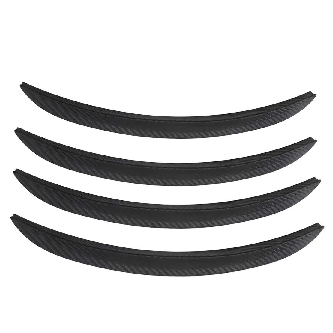 4pcs Car Wheel Arch Trim Fender Flares Protection Strips