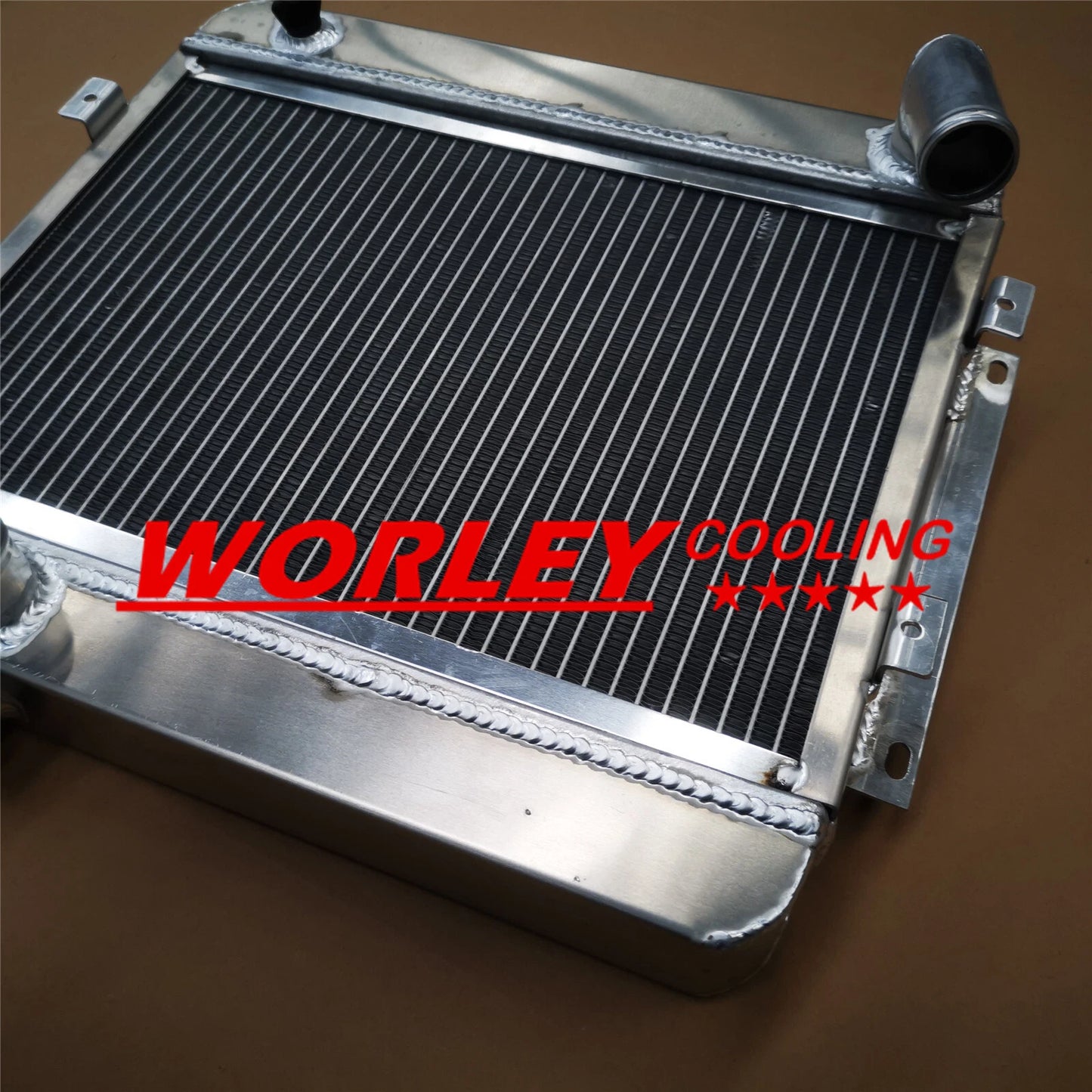 2 x Row Aluminum Radiator for Toyota Corolla KE10 KE11 KE15 (1970-1979)