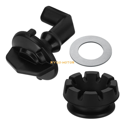 1/4 Turn Hood Latch Rubber Grommet & Washer for Polaris RZR 570 800 900 XP