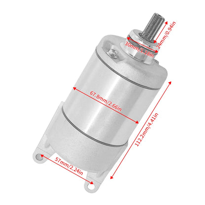 Starter Motor for Kawasaki KLF400 Bayou 400, KVF400 Prairie 400 (93-02)