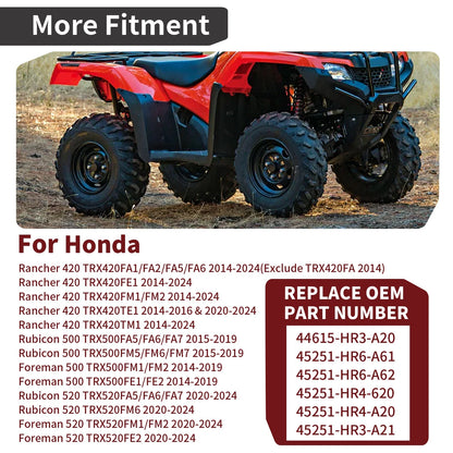 Front Left/Right Wheel Hub & Brake Disc for Honda Foreman 500 2014-2019