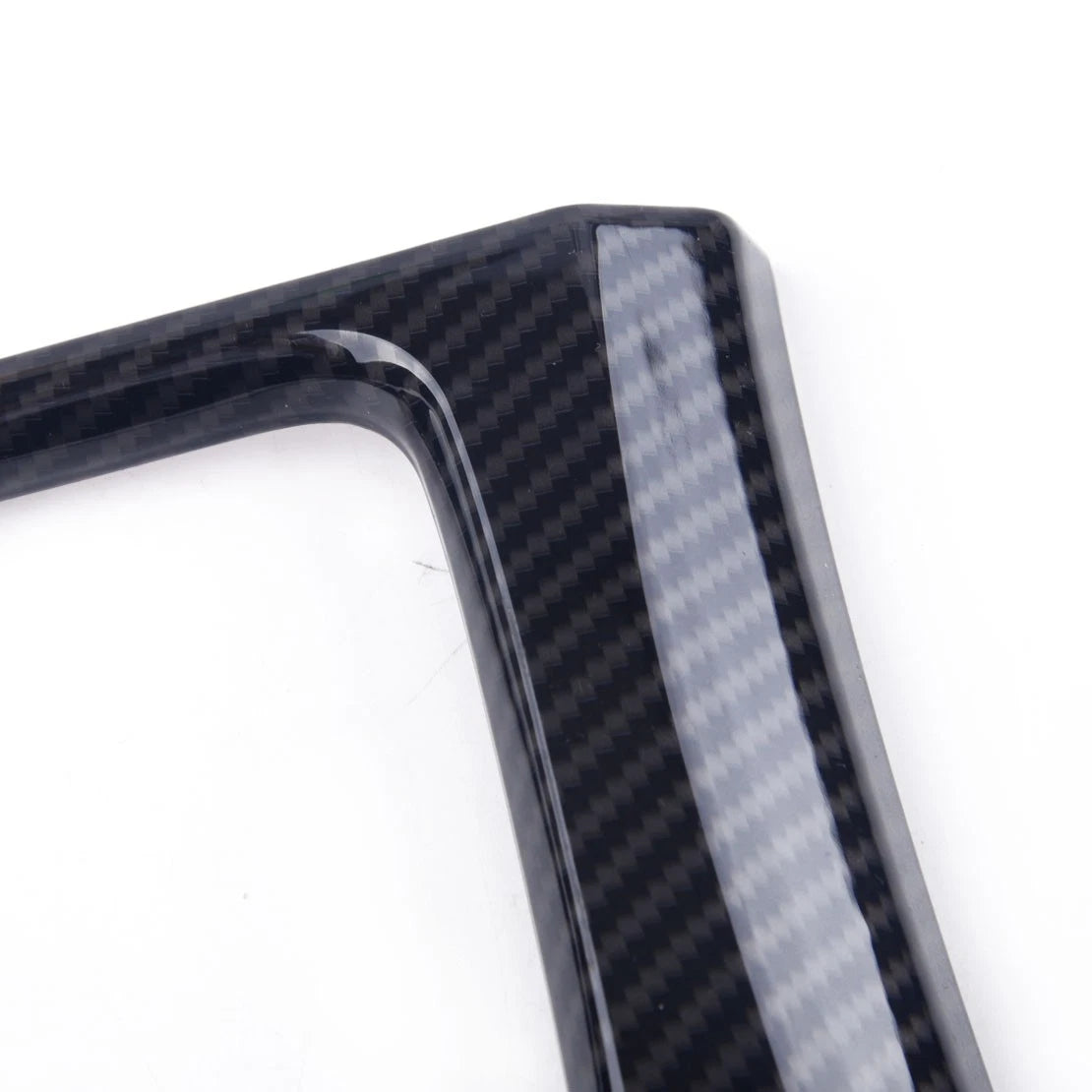 Carbon Fiber Interior Gear Shift Panel Cover for Ford Mustang (2015-2018)
