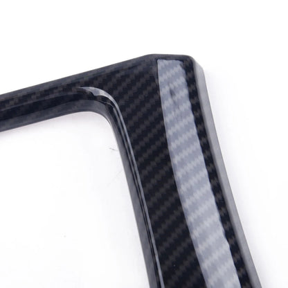 Carbon Fiber Interior Gear Shift Panel Cover for Ford Mustang (2015-2018)