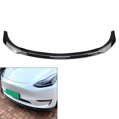 Carbon Fiber Front Bumper Lip Spoiler for Tesla Model Y (2020-2022)