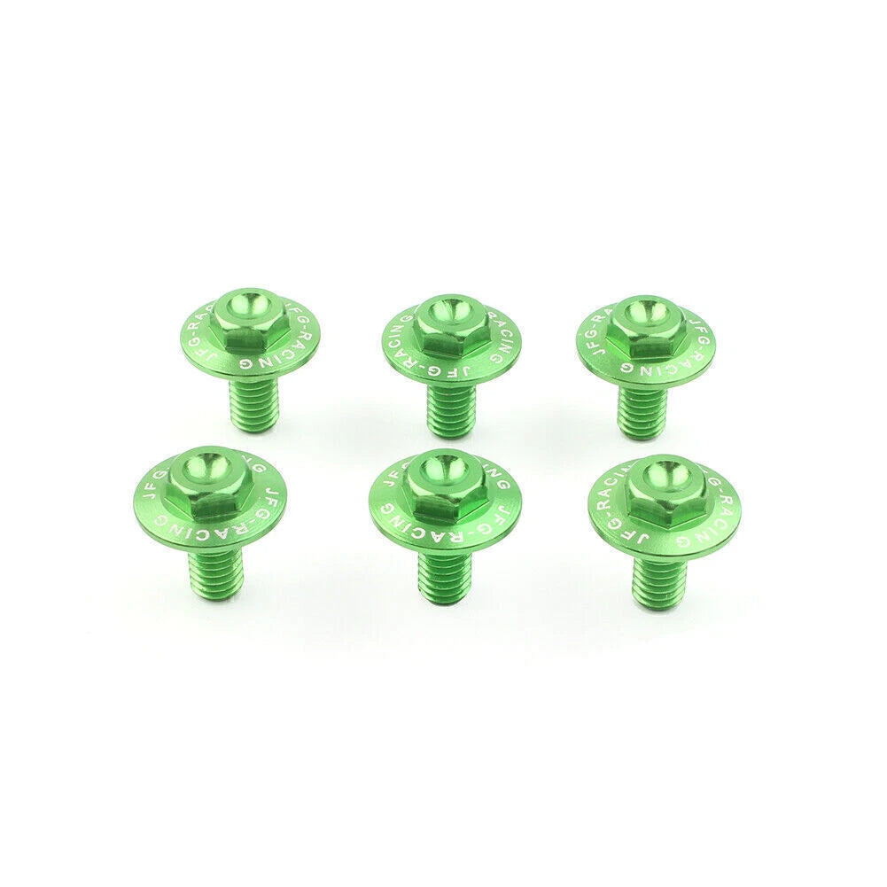 Fork Guard Bolts for Kawasaki KX85 KX125 KX250F KX450F KLX450R KLX250 (98-16)