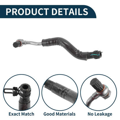 Radiator Hose for Peugeot 3008 (2009-2016) Metal Rubber Coolant Pipe
