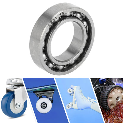 6801 Deep Groove Ball Bearings 12x21x5mm 1 Pc for Scooter Skateboard Wheel