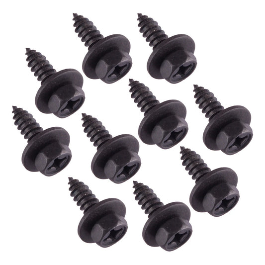 10 x Car Fender Hex Head Screw Bolt Retainer Clips for Toyota Lexus