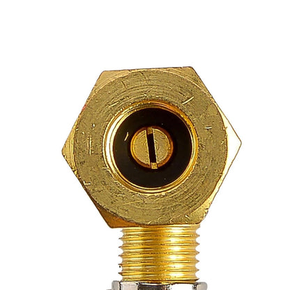 TPMS Valve Tee Adapter 3-Way Pure Copper for Motorcycles & Cars