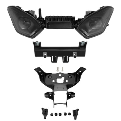 LED Headlight Assembly & Fairing Bracket Trim Panel for BMW S1000RR (2019–2025)