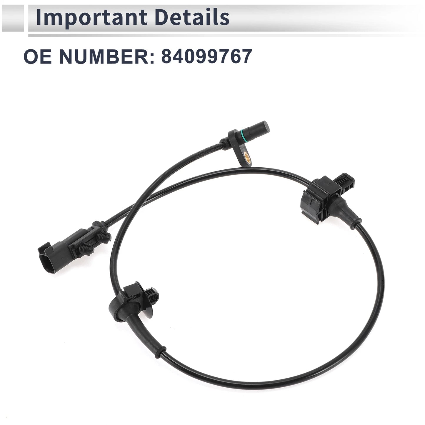 ABS Wheel Speed Sensor Rear Left/Right for Chevrolet Suburban (2015-2020)