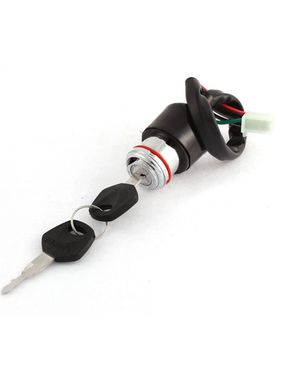 Six-Wired Ignition Switch Lock with Keys for GN125 (1997–2009)
