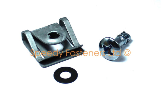 1x dzus Posi Démontage Rapide 17mm Tête Fourche Attache Boulon