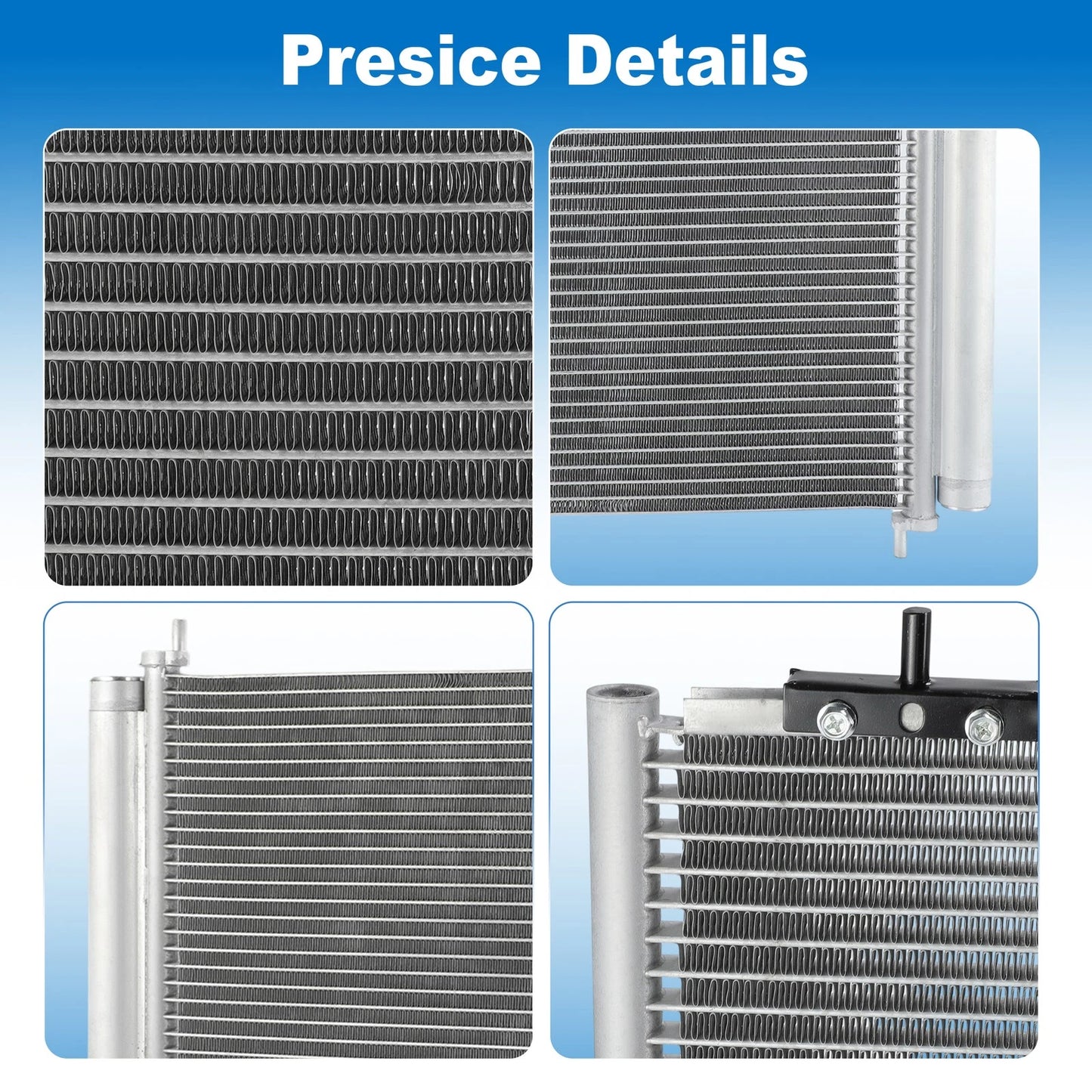 A/C Condenser with Receiver Drier for Toyota RAV4 (2013-2018)