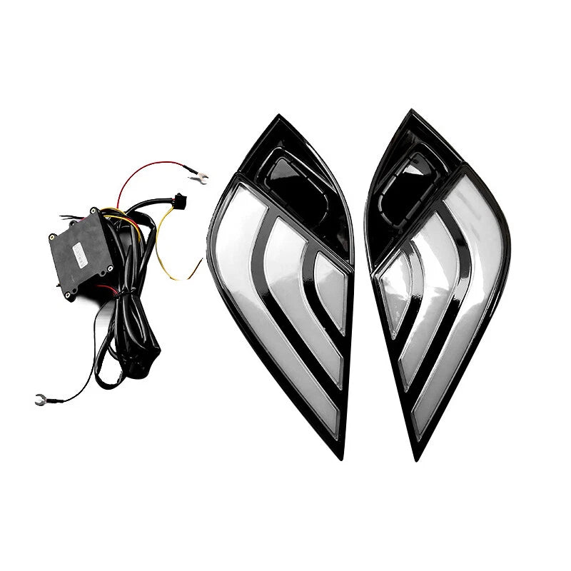 LED DRL Turn Signal Lamp Fog Light Wiring Kit Fit For Camry SE XSE 2018-2020