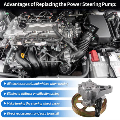 Power Steering Pump Power Assist for Honda Odyssey