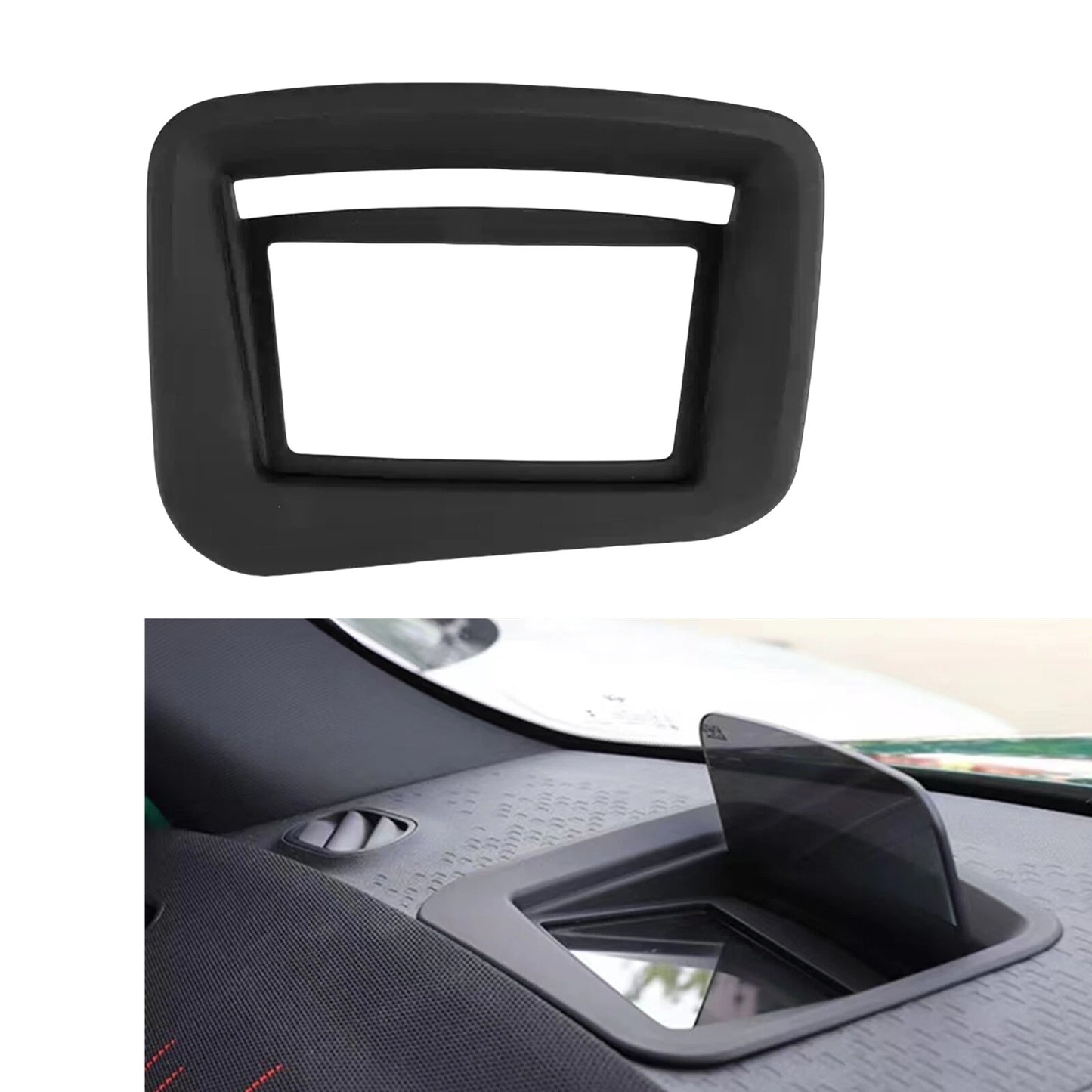 1x Black Heads-up Display Frame for Mini Countryman (2024-2025)