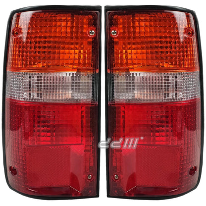 2 x Rear Tail Light Lamps for Toyota Hilux RN80 RN110 LN106 YN110 (88-97)