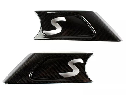 Carbon Fiber Side Vent Trim Cover for Mini Cooper S (2007-2013)