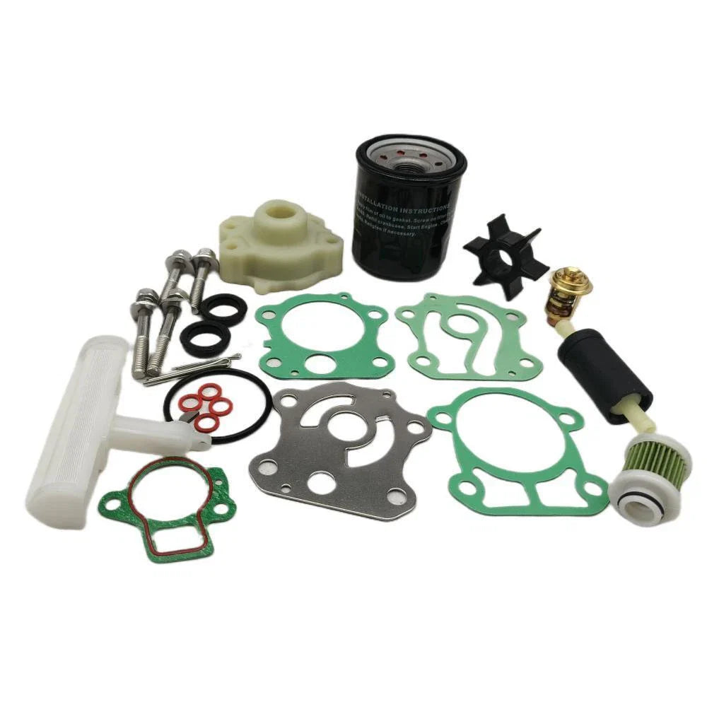 Maintenance Kit for Yamaha FT50G/FT50J/FT60D/FT60G Outboard w/Thermostat & Filter