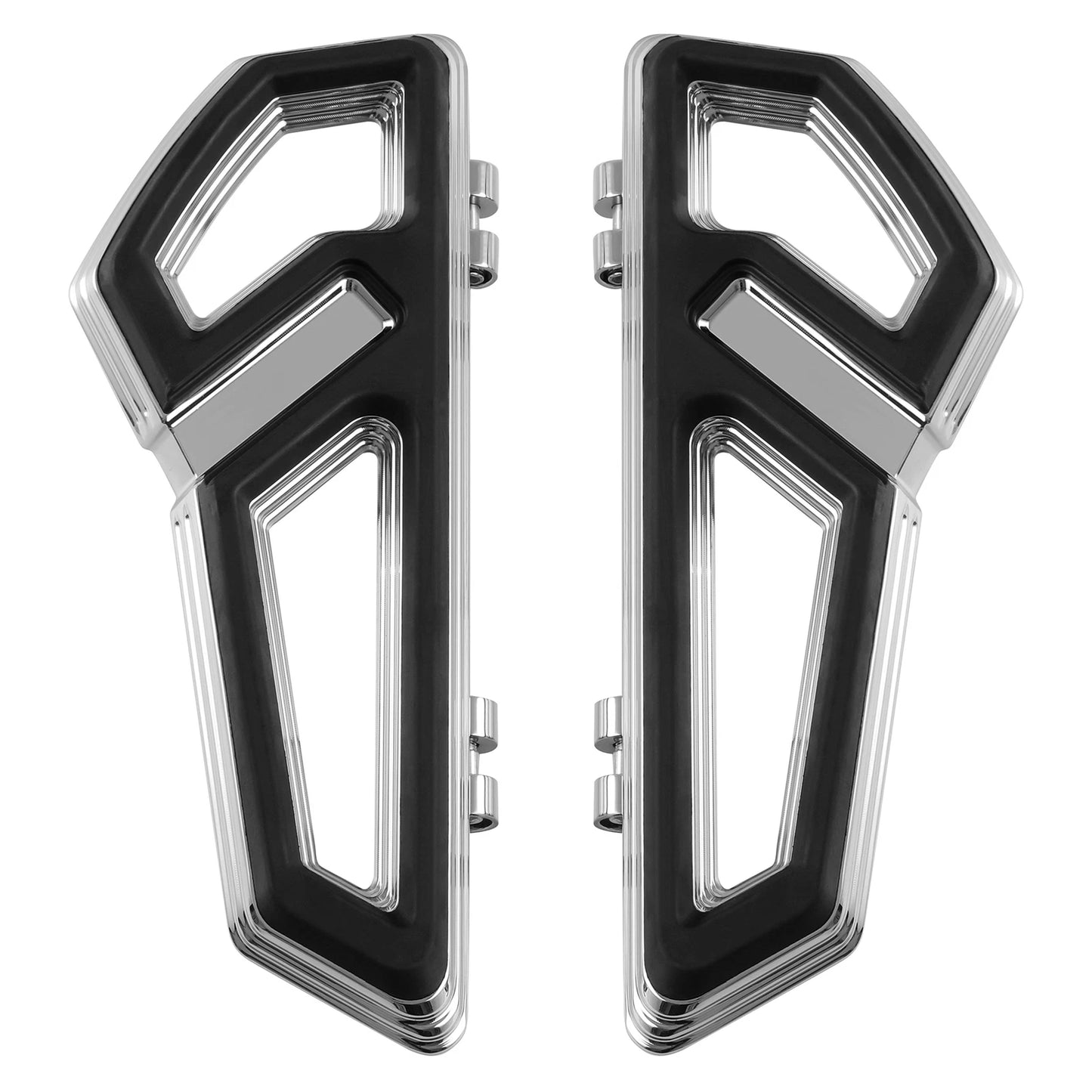Chrome Driver Floorboards Mount Bracket for Harley Touring (2014-2024)