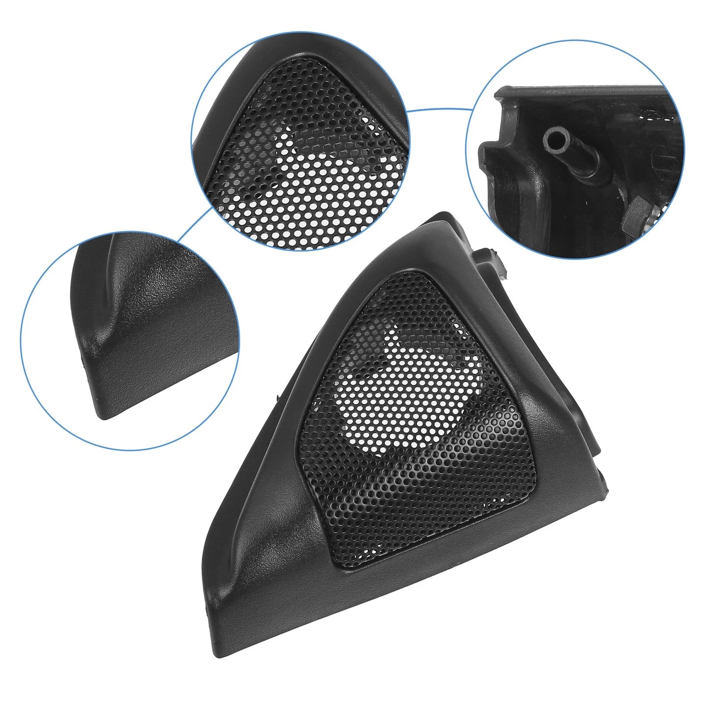 Car Door Tweeter Speaker Panel Cover Trim for Toyota Corolla (2003-2006)
