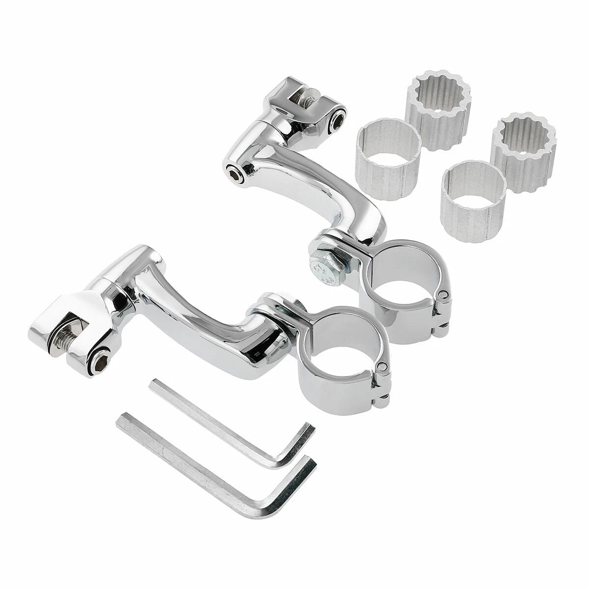 22mm 25mm 32mm 35mm Highway Foot Pegs Mount Clamps for Harley Touring