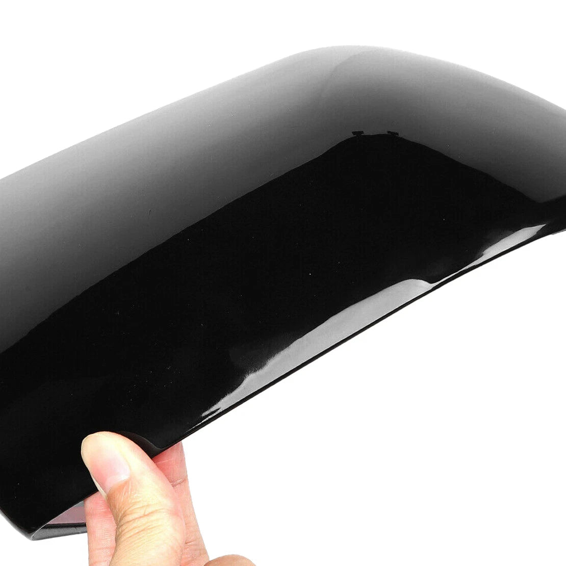 Glossy Black Side Mirror Cover Trim for Ford Mustang (2015-2019)