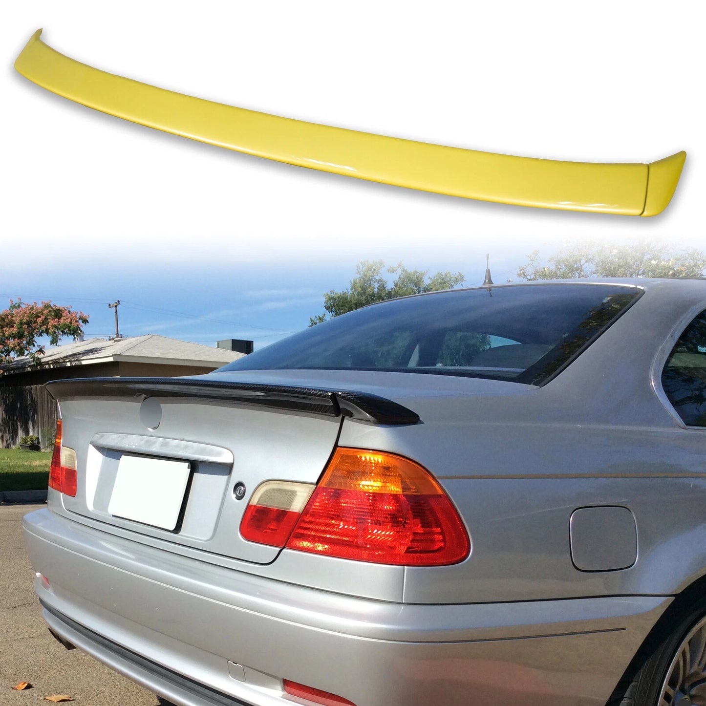 Boot Spoiler for BMW 3 Series E46 Coupe (1998-2006)