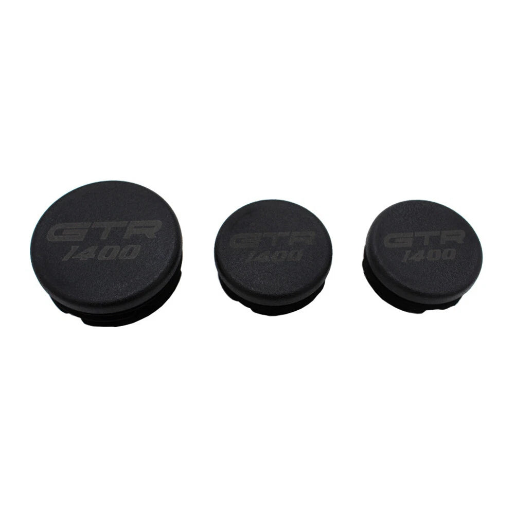 3 x Frame Hole Cover Caps for Kawasaki GTR1400 (2007-2018)
