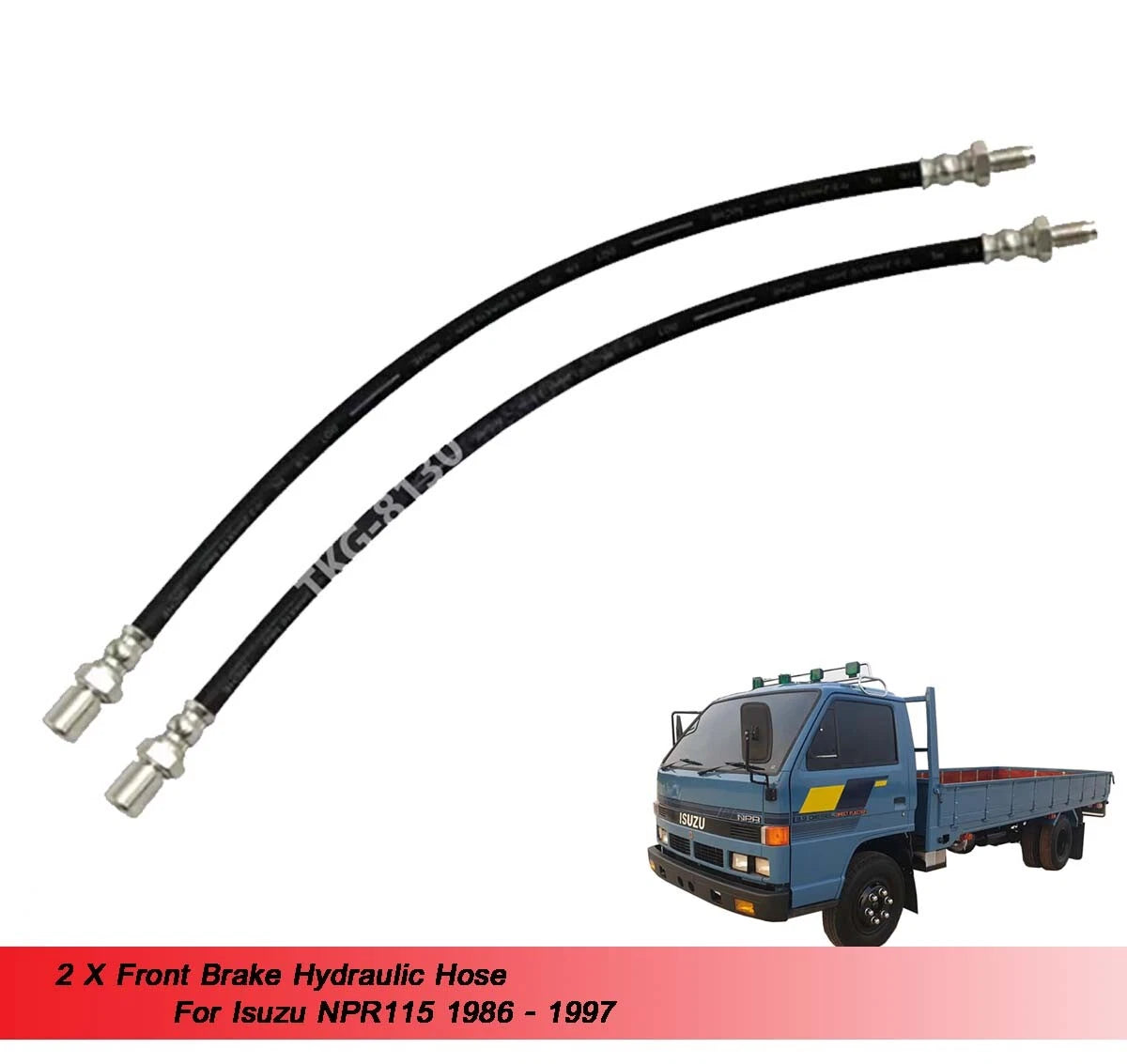 Front Brake Hydraulic Hose for Isuzu NPR115 (1986-1997)