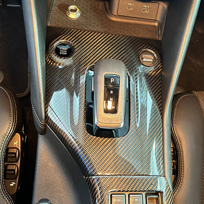 Gear Shift Panel Cover for Nissan Z Fairlady 400Z RZ34 (2023) Carbon Fiber