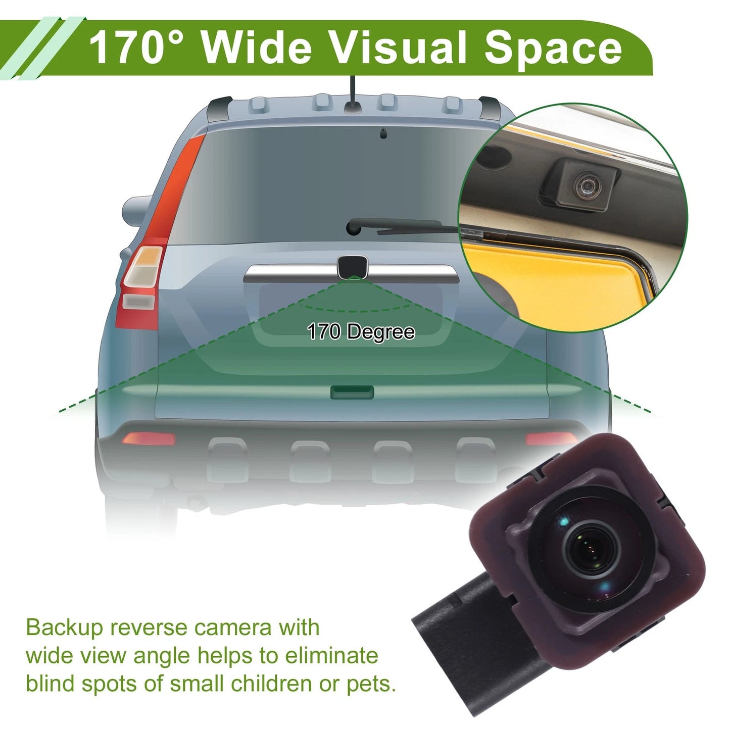 Rear View Backup Camera for Ford Escape (2014)