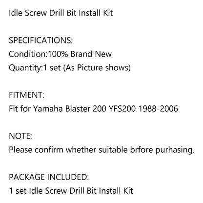 Screw Kit for Yamaha Blaster YFS200 (1988-2006)