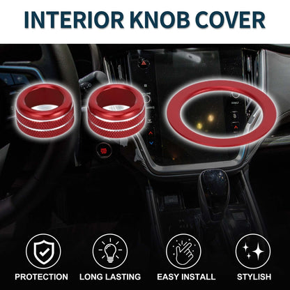 Engine Start Button Knob Cover Ring 3 x Pcs for Subaru WRX (2022-2023)