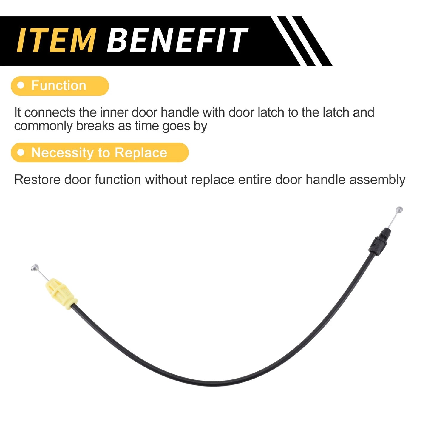 Door Latch Release Cable for Chevrolet Silverado 1500 (2007-2013)