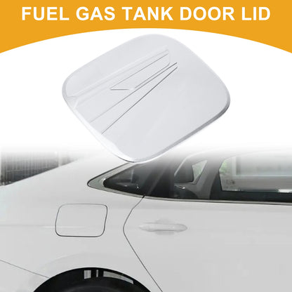 Fuel Tank Door Cap for Toyota Highlander (2022-2025) Chrome Silver Tone
